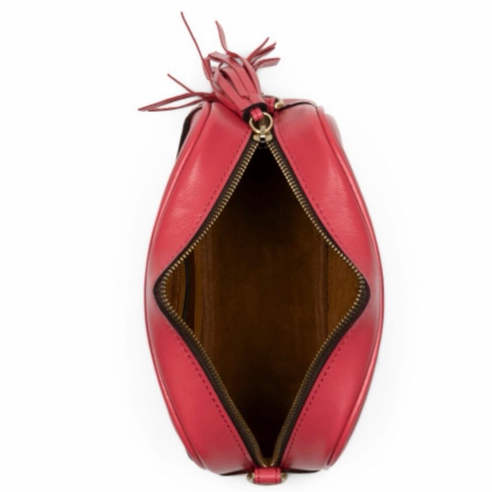 Patricia Nash Leather Josie Crossbody Pink - Picture 4 of 7